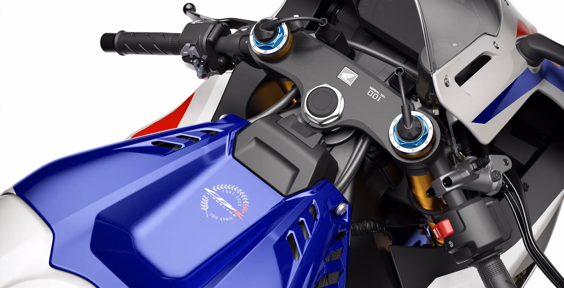 cbr 1000rr r fireblade close guidao - 12 de 37