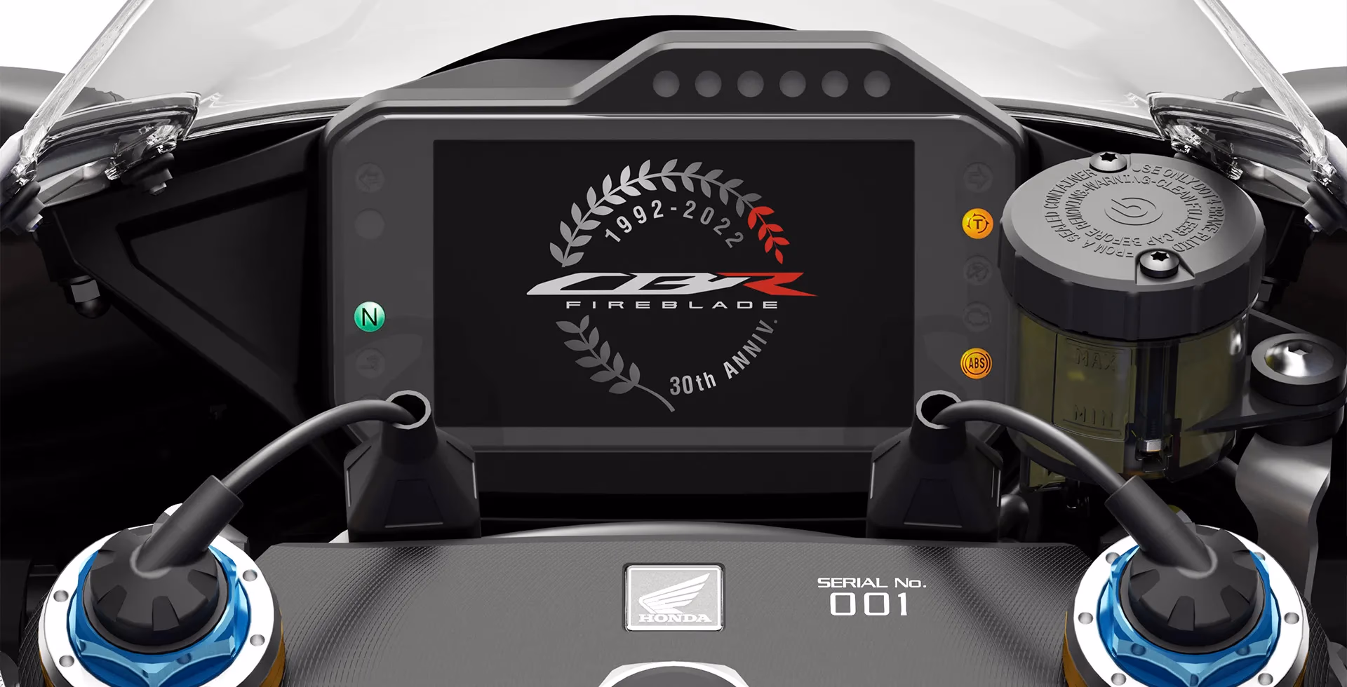 cbr 1000rr r fireblade close painel - 14 de 37