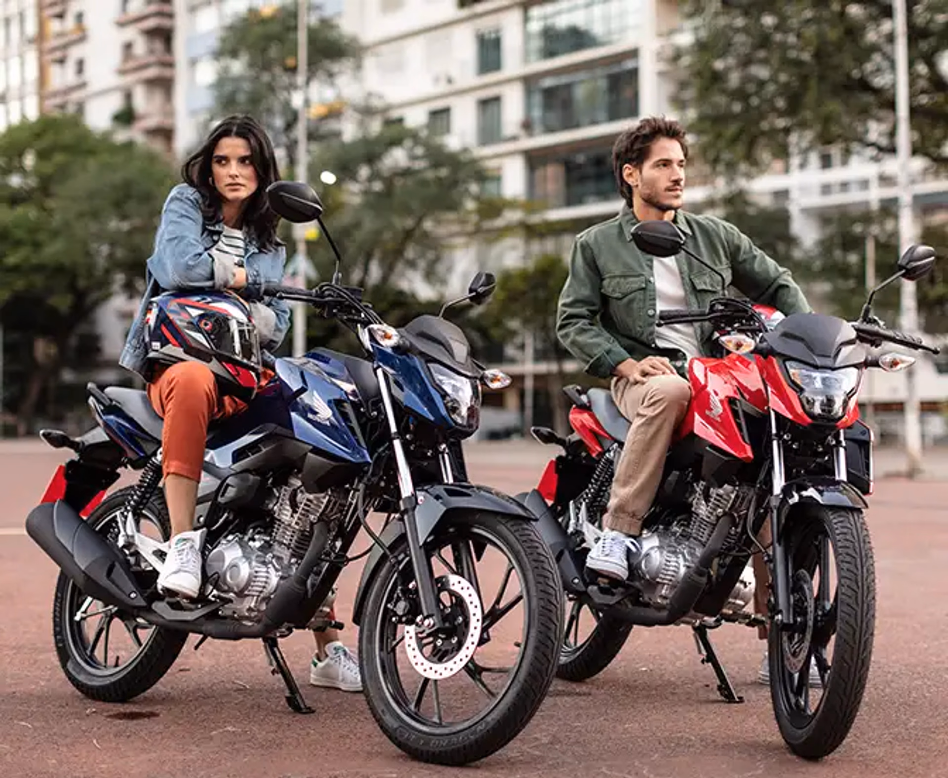 Detalhe do conforto da Honda CG 160 Fan - 2 de 9