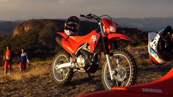 CRF 300F destaque para o motor