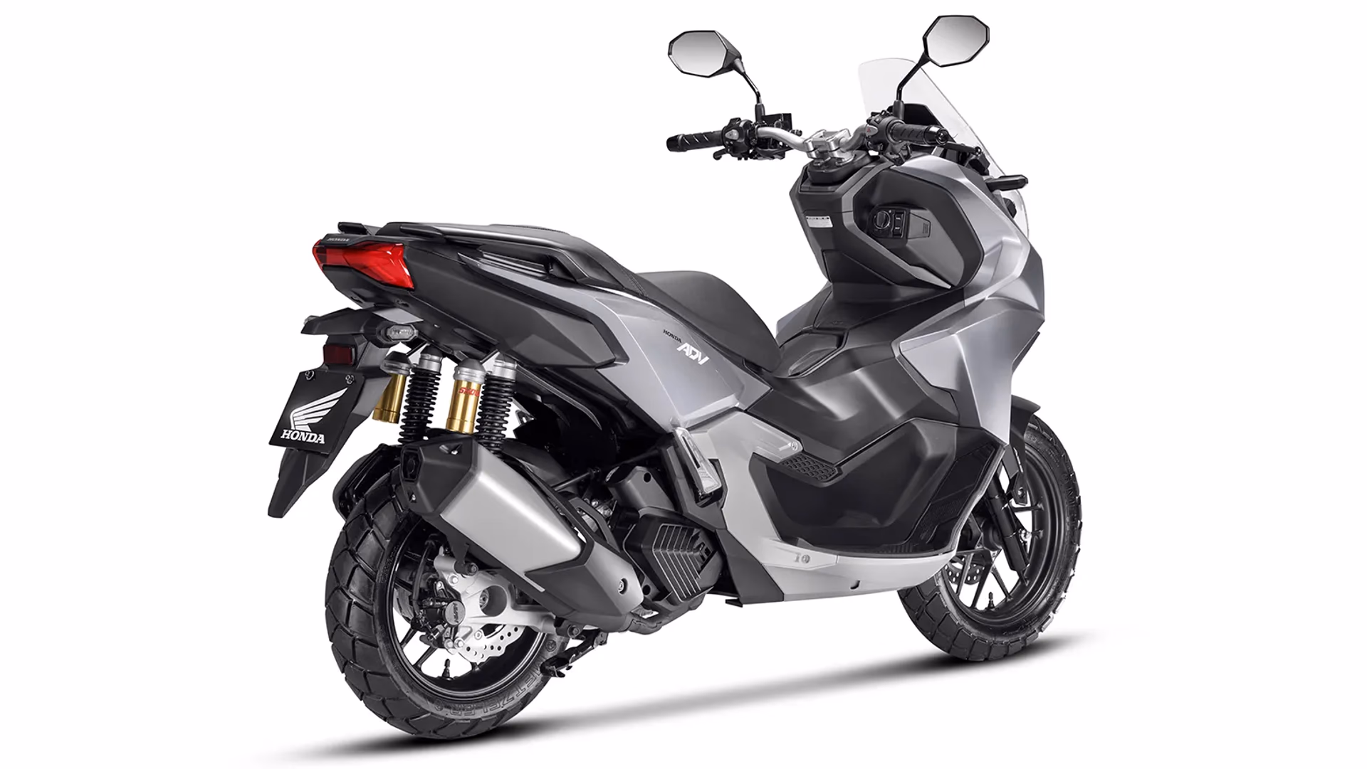 Honda ADV prata vista lateral traseira direita - 2 de 8