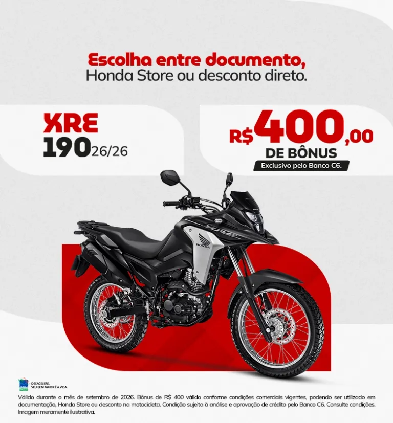 Banner STR Motos Honda XRE190 