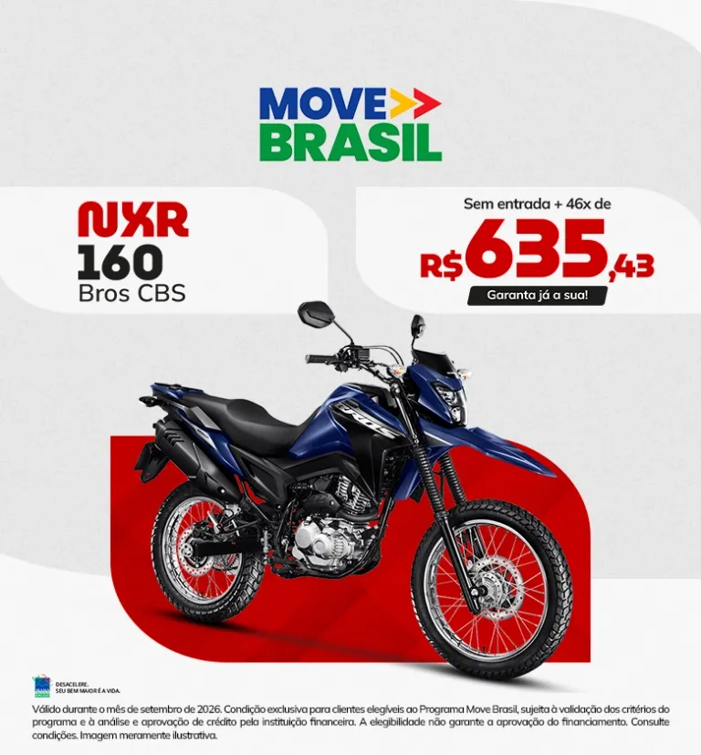 Banner STR Motos Move Brasil NXR160 Bros CBS