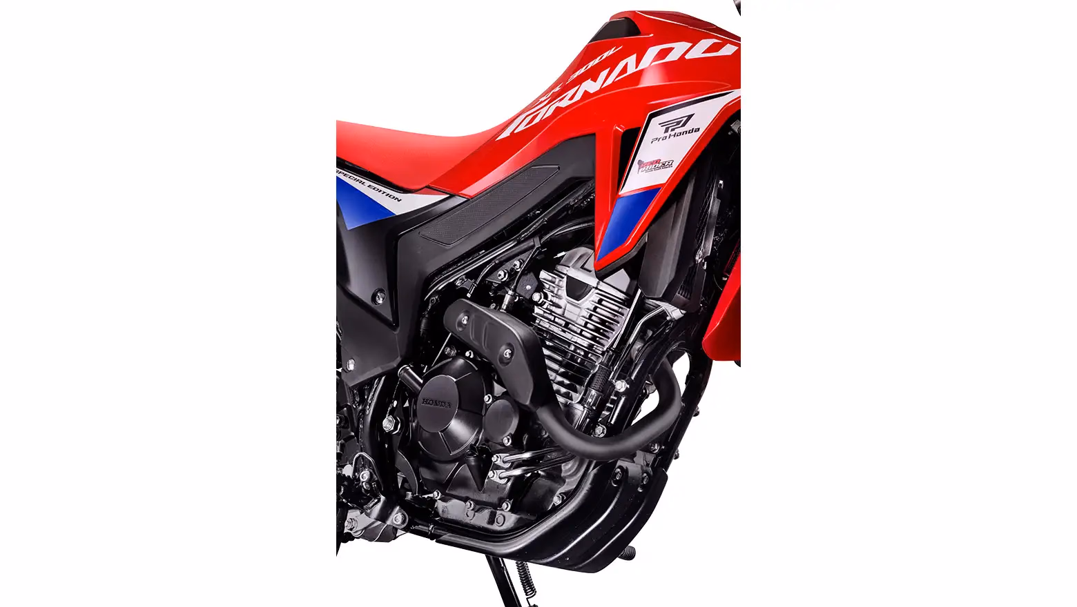 Moto Honda Xr300l Tornado Edicao Especial Vista Proxima Do Motor Lateral Direita 0 - 9 de 10