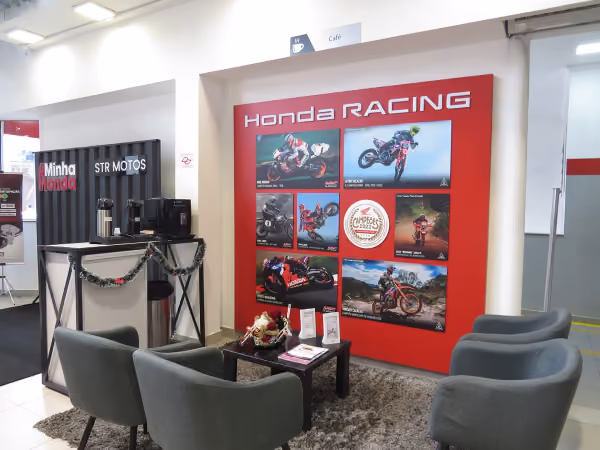 Concessionária de Osasco STR Motos - Área de Café